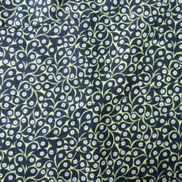 Michael Kors zip front lightweight long roll-up sleeves shirt blouse top - Picture 2 of 11